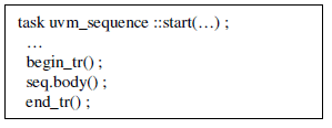 Improving SystemVerilog UVM Transaction Recording And Modeling